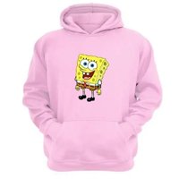 Genérico - Polerón Canguro Esponja Amarillo Rosa Talla L Unisex