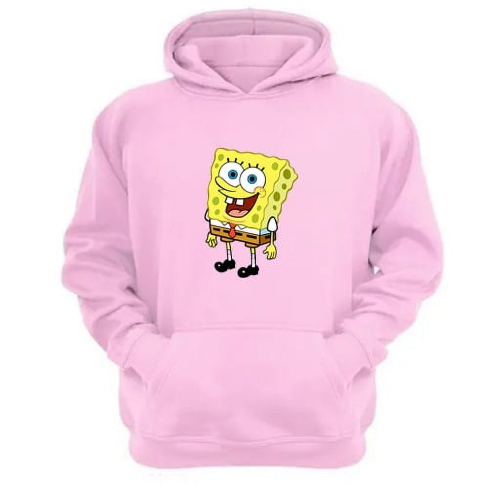 Genérico - Polerón Canguro Esponja Amarillo Rosa Talla L Unisex