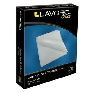 Sobre Para Plastificar 229X290Mm Carta 100Un 200 Mic Lavoro