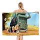 thumbnail image 1 of Toalla de Playa Desmarcar Diseño Camión de Basura 78 x 160 cm, 1 of 6
