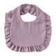 thumbnail image 1 of Baberos De Bebé Baberos De Baba Suave Absorbentes Transpirables Para Bebés Recién Nacidos Niños Niñas Violeta, 1 of 5