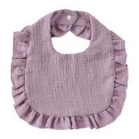 Bothyi - Baberos De Bebé Baberos De Baba Suave Absorbentes Transpirables Para Bebés Recién Nacidos Niños Niñas Violeta