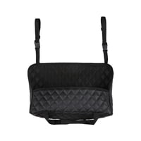 Xusx111 - Porta Bolsa De Coche - Asiento De Cuero Duradero Organizador Trasero, Asiento Delantero Barrera De Almacenamiento, Mascota Y Niños Conductor Bolsa De Almacenamiento De La Red (Clásico)