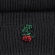 thumbnail image 2 of Gorro Rose Embroidered Dark Grey, 2 of 3