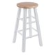 thumbnail image 2 of Juego de 2 piezas de taburetes Counter Stool Winsome Element, color natural y blanco, 24 cm, 2 of 4