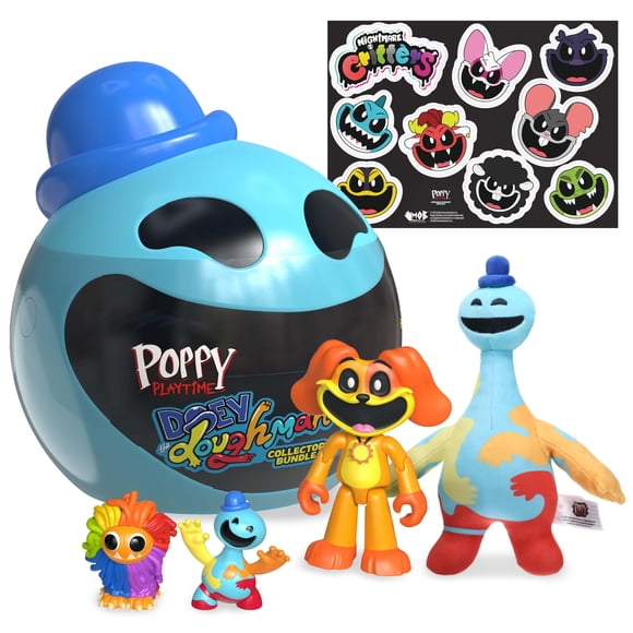 Set Coleccionable Poppy Playtime Doey con 6 Artículos