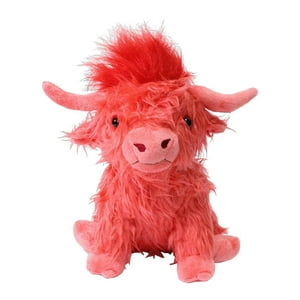 Genérico - Juguete De Peluche De Animales De Peluche De Vaca Para Decoración De Habitación De Niños Pequeños, Regalo De Cumpleaños