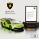 thumbnail image 2 of Coche a control remoto AEROQUEST Lamborghini escala 1:24 verde, 2 of 6