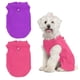 thumbnail image 1 of Uxcell Chaleco de Forro Polar para Perros, Abrigo de Forro Polar Elástico con Anillo para Correa Ropa Gruesa de Invierno para Mascotas Suave (XL, Sólido, Rojo Rosado/Púrpura, 2 Paquetes), 1 of 7