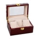 thumbnail image 3 of Caja Organizadora De Reloj, Caja De Reloj De Madera Premium Para Niñas, Mujeres, Decoración Del Hogar, 3 Ranuras, 3 of 3