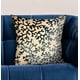 thumbnail image 2 of Cojín Plutus Deep Blue Reef Blue, crema floral, 55 x 55 cm, 2 of 3