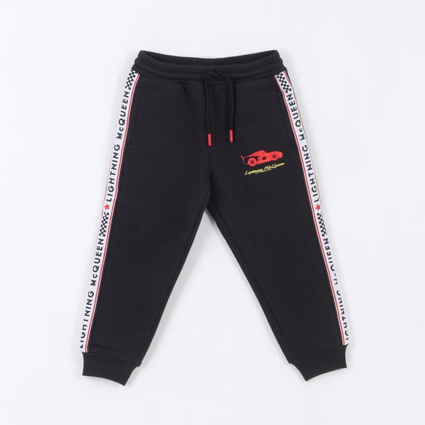 Pantalón de Buzo Niño Banda Lateral Rayo McQueen Azul Disney
