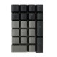 thumbnail image 4 of Teclado Mecánico Diseño De Teclas Numéricas A Prueba De Polvo Impermeable Office 21Key Para OEM Gris Negro, 4 of 5