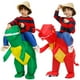 thumbnail image 4 of Disfraz Dinosaurio Inflable Para Niños Rojo, 4 of 6