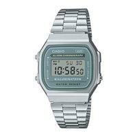 Reloj Casio A168Wa-3Aydf Resina/Cromado Unisex Plateado Plateado