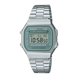 Reloj Casio A168Wa-3Aydf Resina/Cromado Unisex Plateado Plateado