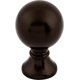 thumbnail image 1 of Perilla Top Knobs Kara de 2,5 cm en bronce aceitado, 1 of 8
