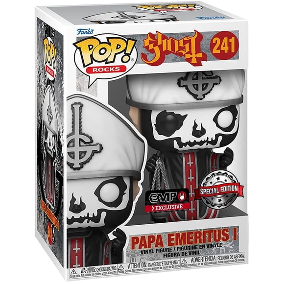 ¡Funko Pop es genial! Ghost #241 ¡Exclusivo de Papa Emeritus I