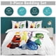 thumbnail image 5 of x220 Inside Out 2 Bed Duvet Cover Microfiber Bedding Sets 3D Printed Lightweight 3 Piece Comforter Sets, 1 Duvet Cover And 2 Pillow Shams for Kids Boys Girls 79"x90" jn220, 5 of 5