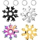 thumbnail image 1 of Herramienta Multifuncional Copo de Nieve MISEDI 18 en 1 Acero Inoxidable Paquete de 4, 1 of 6