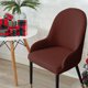 thumbnail image 4 of Fundas elásticas para sillas de comedor, reutilizables, lavables, de licra suave, para sillón inclinado, curvas, para el hogar, para mesa de comedor, gruesas y elásticas., 4 of 8