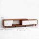thumbnail image 4 of Rack de TV Ajustable nórdico color nogal, 4 of 6