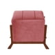 thumbnail image 2 of Pouf Marsella Tela Velvet Palo Rosa, 2 of 3