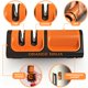thumbnail image 2 of Afilador de cuchillos Sharp Pebble Orange Ninja Mini con abridor, 2 of 7