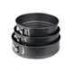 thumbnail image 2 of Pack 3 Moldes Desmontable Tortas Acero Antiadherente Negro, 2 of 3