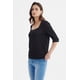 thumbnail image 2 of Polera Mujer Manga Al Codo Texturizada Negro, 2 of 4