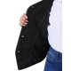 thumbnail image 5 of Agnes Orinda Trajes de Halloween Chalecos de Mujer Tallas Grandes Cuello en V Totalmente Forrado Botones Vestido de Trabajo Chaleco de Esmoquin 1X Negro, 5 of 6