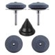 thumbnail image 2 of Afiladores De Cuchillas Para Cortacésped Para Taladros Eléctricos, Taladro Manual, Herramienta Abrasiva Para Jardín B, 2 of 5
