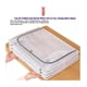 thumbnail image 3 of Caja Almacenamiento Para Ropa Transparente Soporte De Metal, 3 of 4