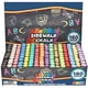 thumbnail image 1 of Juego de tizas para acera JOYIN, 160 unidades, no tóxicas, lavables, gigantes, 1 of 7
