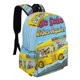 thumbnail image 2 of El Autobús Mágico-theme Backpack, Campus style schoolbag Bookbag with Adjustable Shoulder Straps And Large Zip Compartment, Unisex Travel Bags.42x30x15cm, 2 of 6