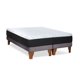 thumbnail image 3 of Cama Zen Top Foam Soft Tela Gris 2 Plaza Base Dividida, 3 of 4
