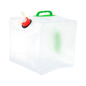 Ioensy - Jarra De Almacenamiento Portador De Botellas De Agua Rv Bolsa De Contenedor De Agua Plegable Portátil 15L 26X27X27Cm