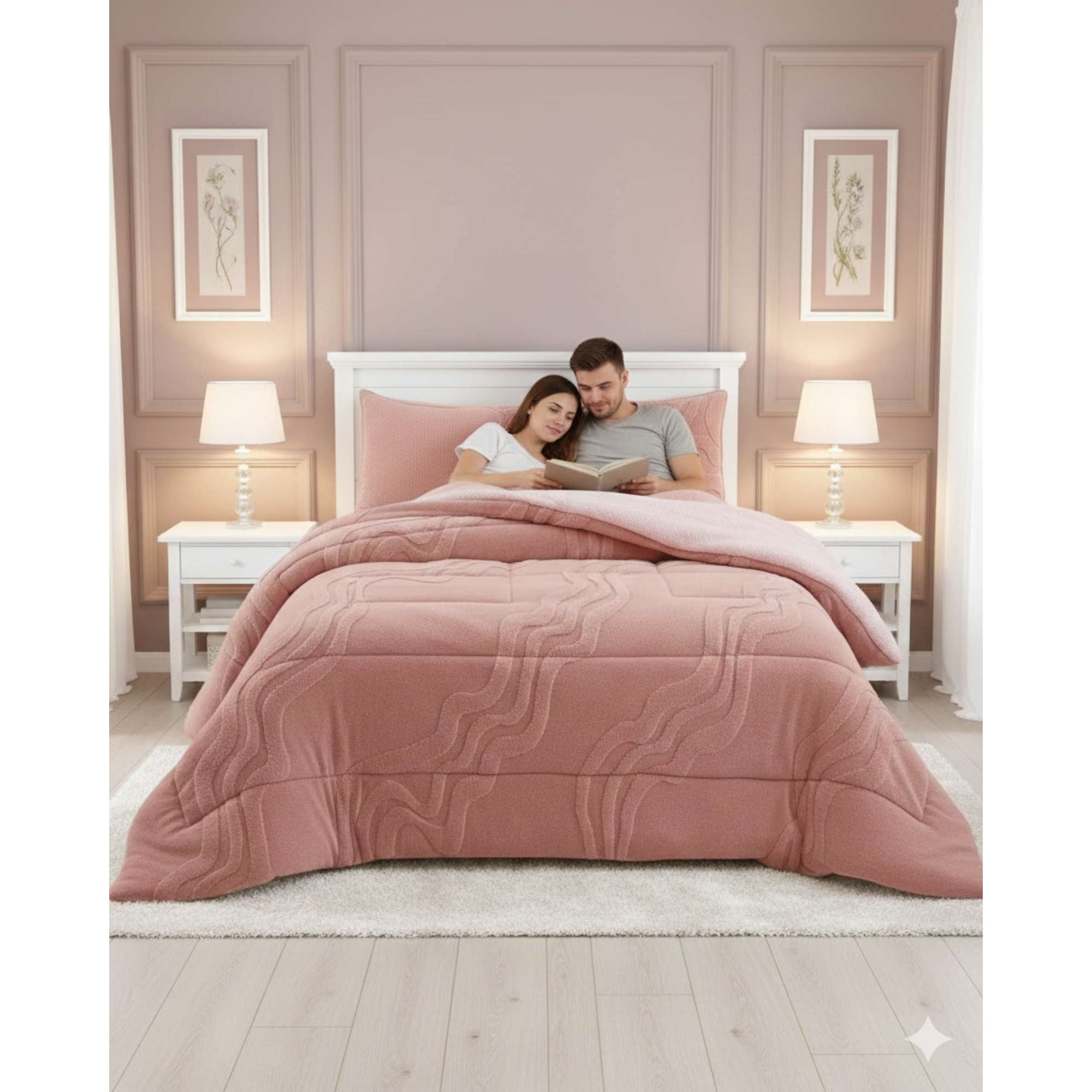 Mylhogar - Cubrecama De Invierno Premium Con Chiporro King