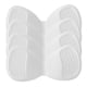 thumbnail image 4 of 4x Almohadillas Inserciones Push Bra Copas Bikini Top Pecho Blanco, 4 of 5
