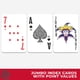 thumbnail image 4 of Juego de cartas All7s Canasta con valores de puntos, 2 índices grandes, 4 of 6