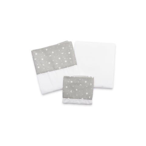 Juego De Sábana Para Cuna Pack And Play Y Cuna, 112 X 138 Cm, Gris, Garey