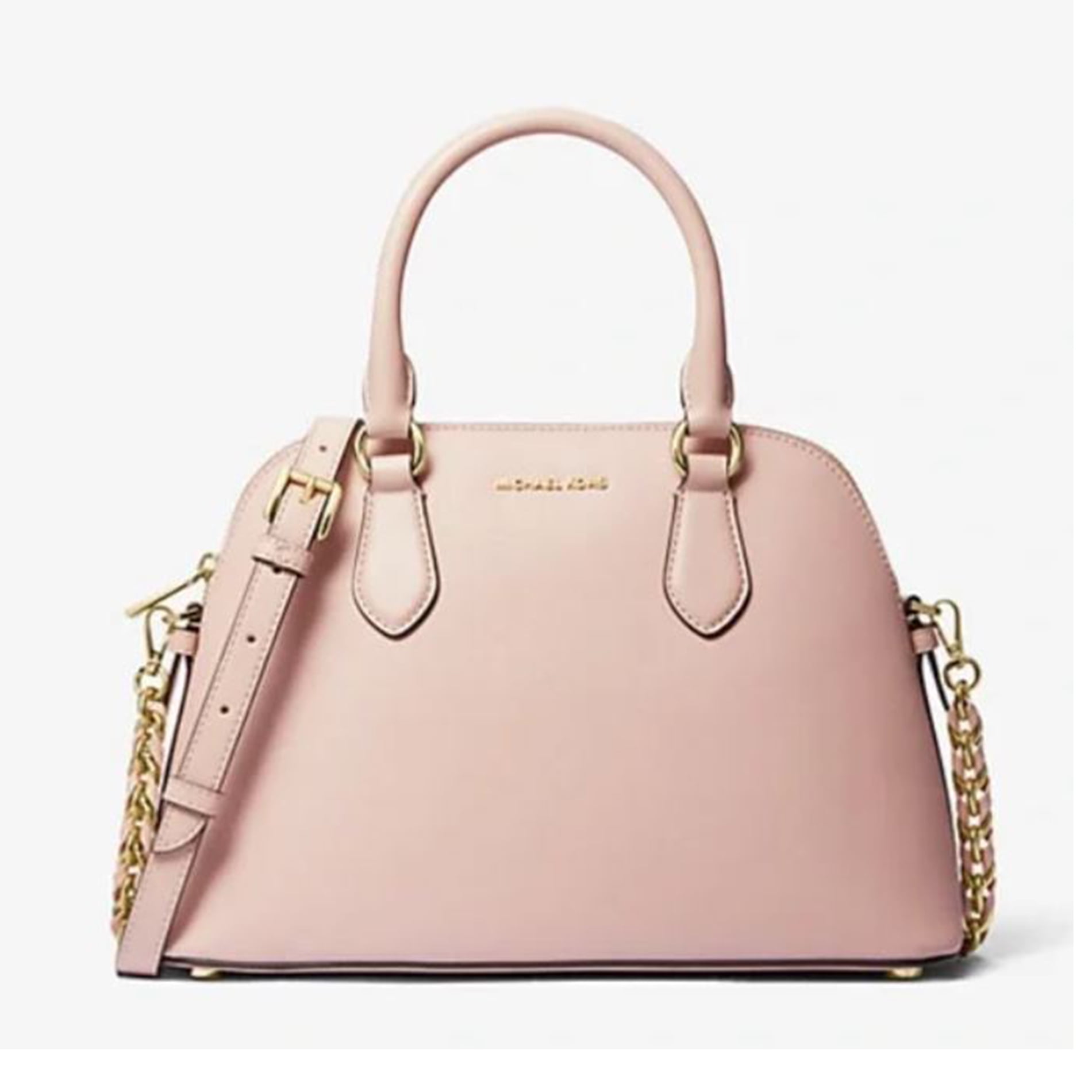 Desconocida - Cartera Michael Kors Veronica Medium Saffiano Leather Dome Satchel