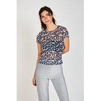 Polera Mesh Vale Atr By Eclipse Gris L