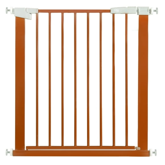 Reja De Seguridad Escalera Puerta Bebés Y Mascotas Café