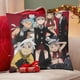thumbnail image 4 of Soul Eater Fundas de almohada de terciopelo con tema, regalos de funda de almohada, decoración para el hogar, cojín de lanzar, regalo de cumpleaños para fans y parejas.50*50cm., 4 of 6