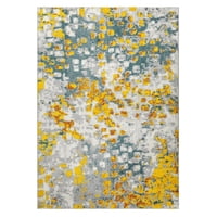 Modalfo - Alfombra Florida Amarilla 160 X 210 Cm