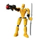 thumbnail image 3 of Figura de Acción Robot Modelo Móvil Multiarticulada Amarillo, 3 of 3