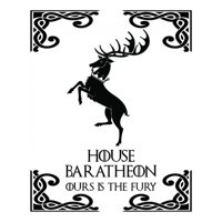 Rienda Libre Graphics - Decomural House Baratheon Game Of Thrones Ws-34187