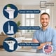 thumbnail image 3 of Percha eléctrica BeraTek Industries con estante Outlet Shelf con almacenamiento de cables, 3 of 9