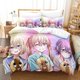 thumbnail image 1 of New Anime A Couple Of Cuckoos Bedding Set Single Twin Full Size Bed Set Adult Bedroom Duvet cover Sets Home Textiles Bed Sheets, 1 of 5